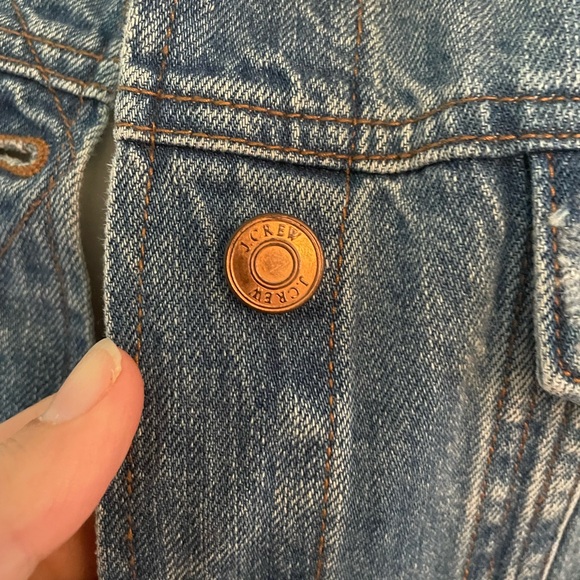 NWOT J. Crew Jean denim jacket sz XL - Picture 5 of 8